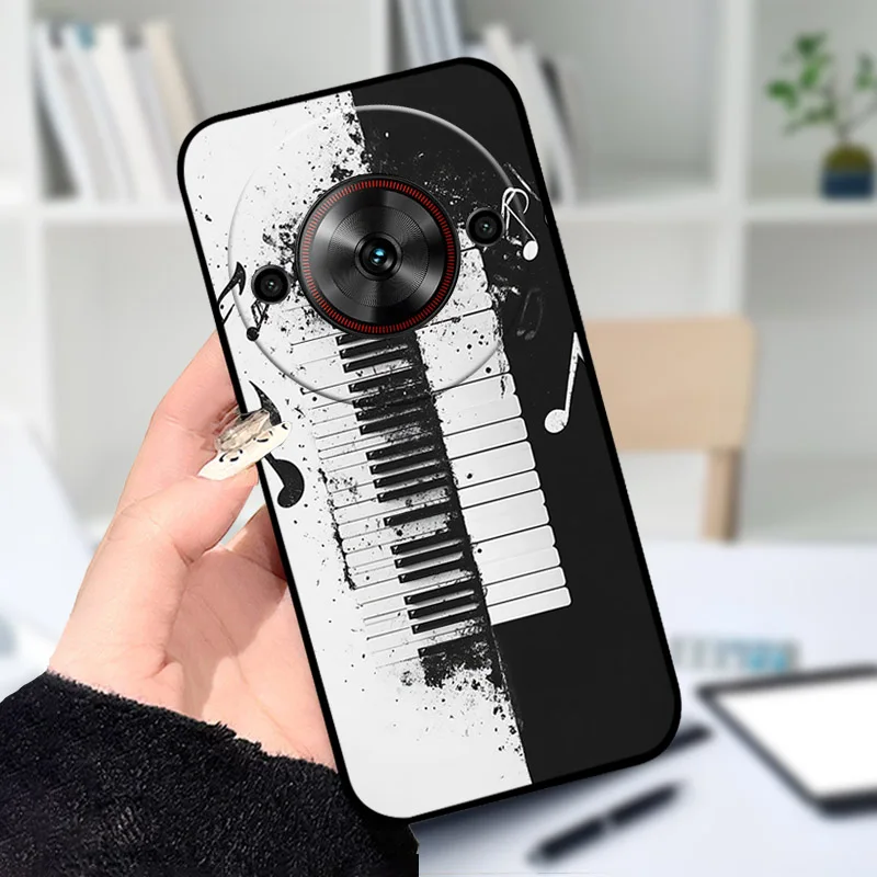 Stylish Shockproof Soft Silicone TPU Phone Case with Unique Design