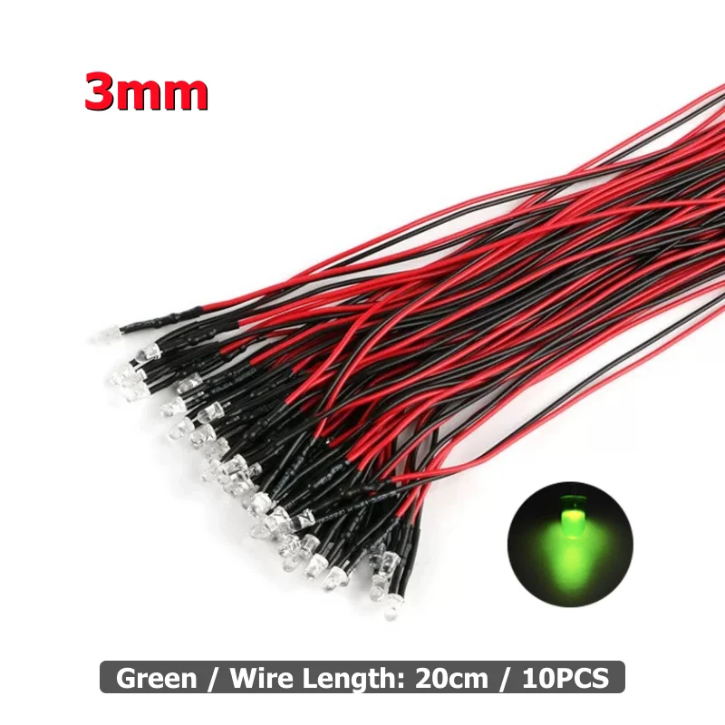ตัวเลือกสินค้า หลากสี LED สำหรับรถโมเดล RC