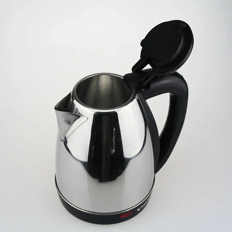 Electric Kettle EU Plug 2L Stainless Steel Teapot - Fast Boiling Water Heater for Coffee, Tea, Beverages 3