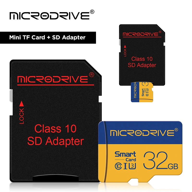 최고급 마이크로 TF SD 메모리 카드 16GB U3 A1 8GB 16GB 32GB 64GB 128GB TF 메모리 카드 256GB 고속 플래시 카드