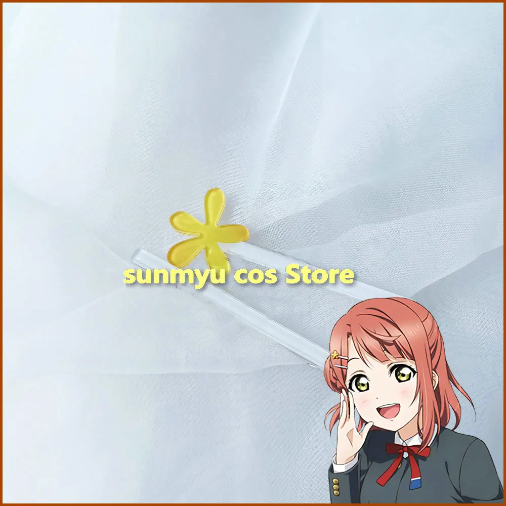

Заколки для волос для косплея Love Live nijigсумма ухара Ayumu аксессуары для волос