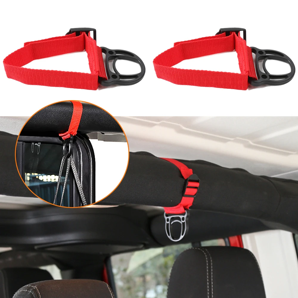 Roll Bar Coat Hook Holder Hanger Clothes Hangers For Jeep Wrangler Tj