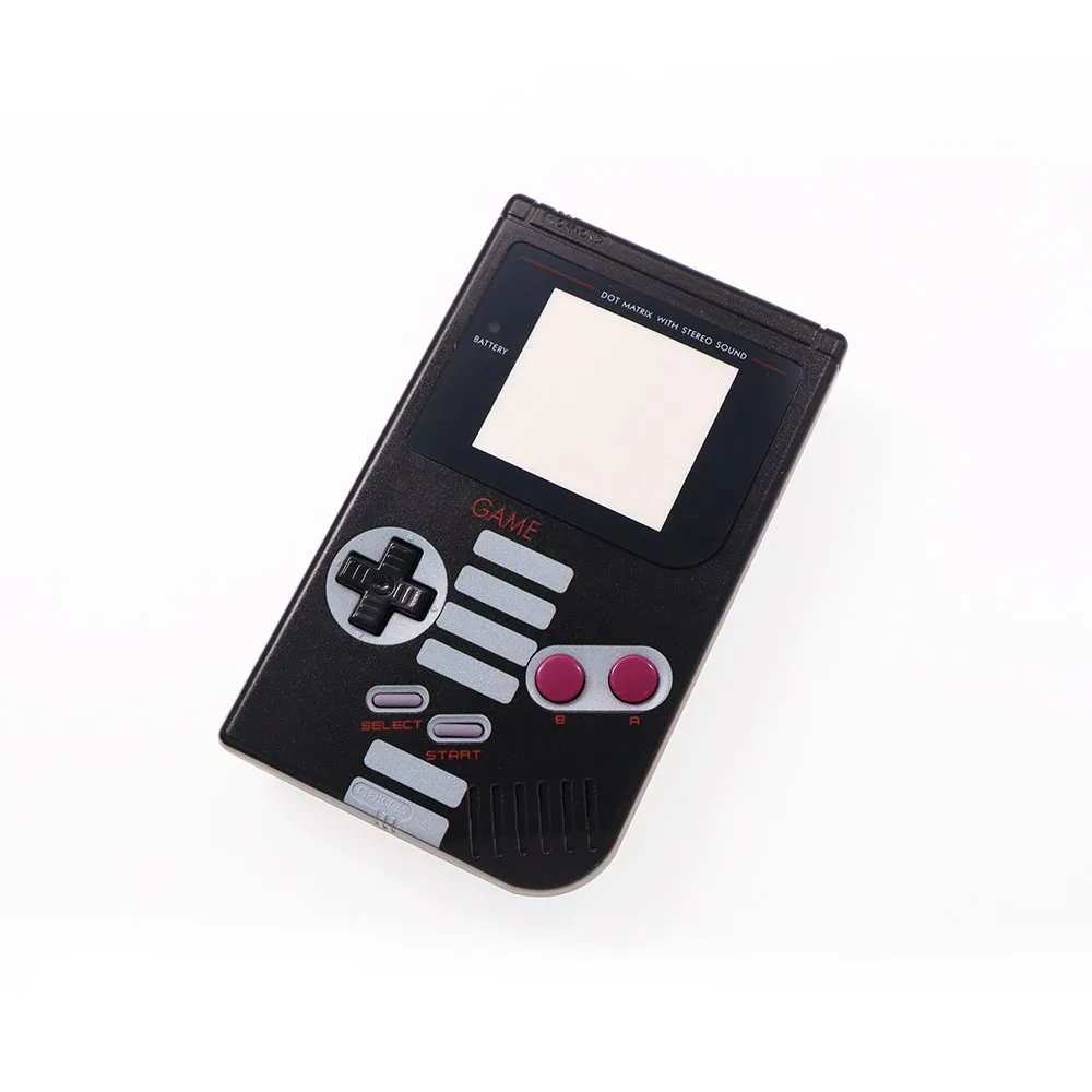 Edição Limitada Nes Estilo gb Houing Escudo Case com Substituição de Botões para Game Boy gb Dmg - Image 3