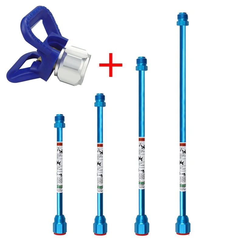 7-8inch-30cm-50cm-Pistole-Verl-ngerung-stange-Airless-Farb-spritz ...