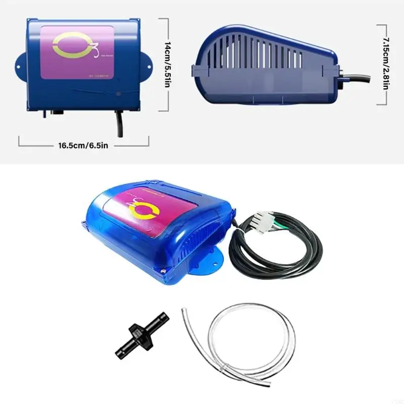 High Efficiency Pool Ozones Generator Small Ozones Generator Multifunction Upgrades for Home Pool & Tub C7AC