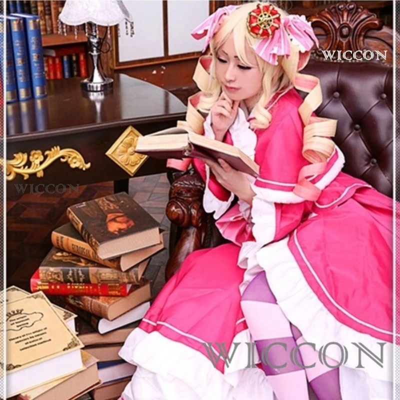 

Re:Life In A Different World From Zero Anime Cosplay Beatrice Cosplay Beatrice Women Cartoon Japanese Lolita Full Sets Costume