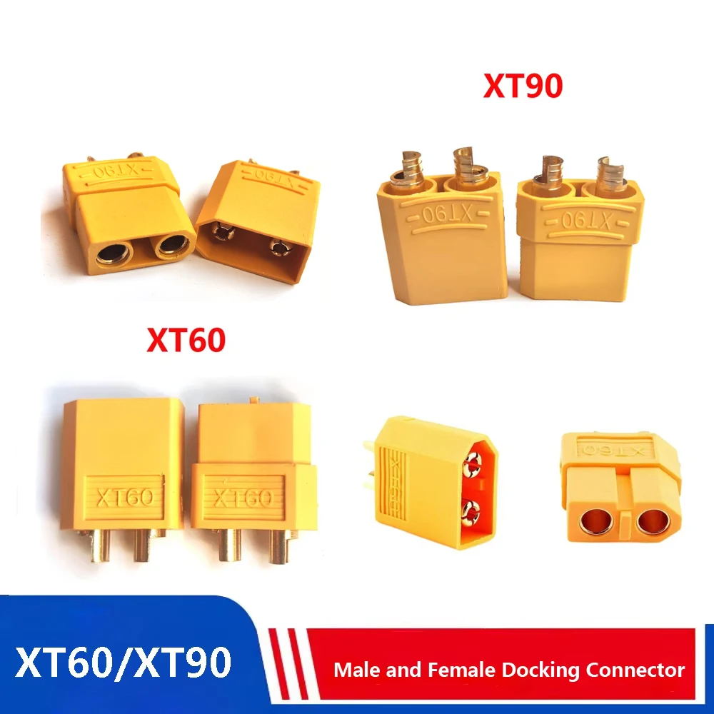 1/5/10/20 Pairs XT60 Male Female Plugs XT90 Male Female Bullet Connectors for RC Lipo Battery cars fpv drones Airplane Solar