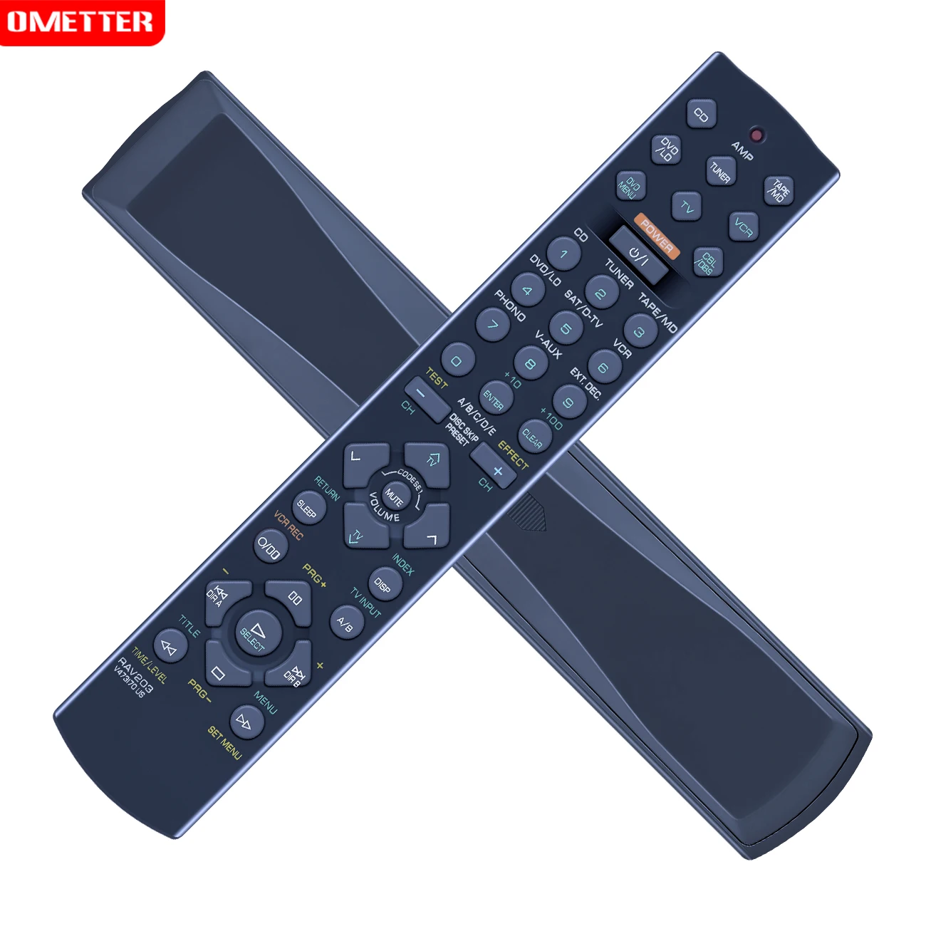 RAV203 V473170US AV Receiver Remote Control Replacement For HTR 5230RDS YHT 17 YHT 33 HTR 5240 RX V496 YHT 23 HTR 5230 HTR 5240S
