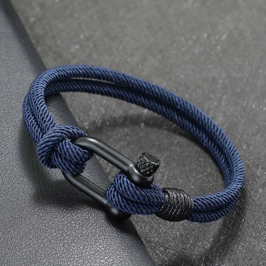 Handcrafted Milan Braided Rope Bracelet with Vachette Clasp