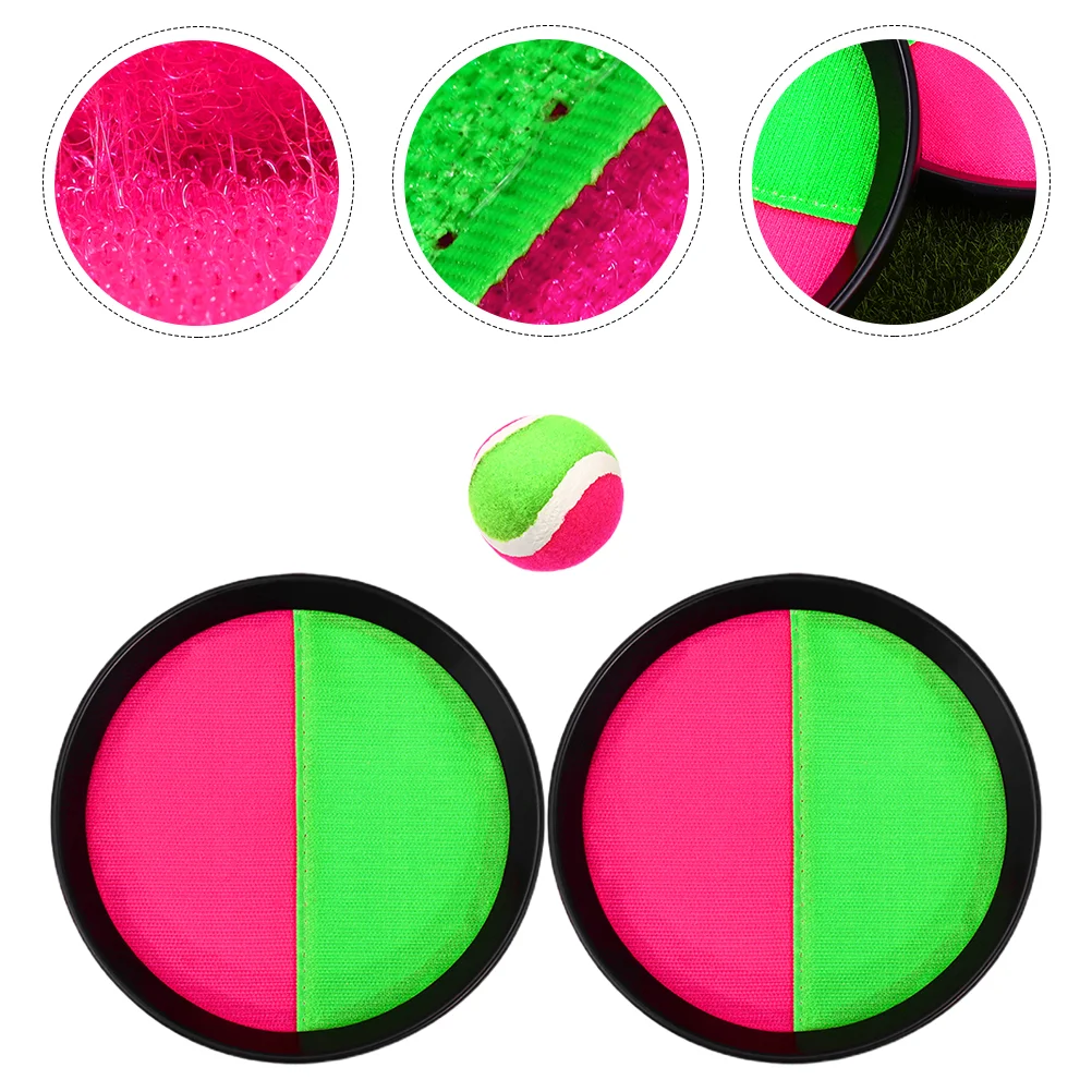 

2 Sets Sticky Ball Toy Child Toss Catch Outdoor Kid Toys Throwing Plastic Interactive Parent-child Childrens Playsets