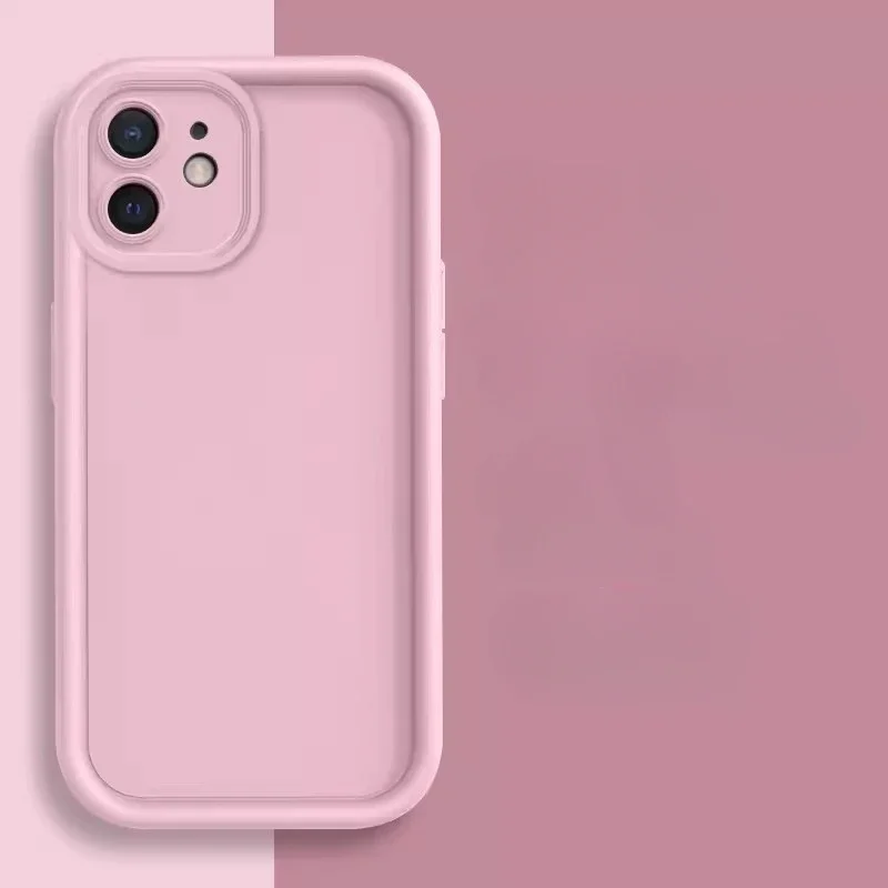 Silicone Case with Camera Lens and Screen Protector Cover