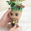 Modern Flower Vase Groot Flower Arrangement Home Living Room Decoration Cartoon Vases Ornament Plants Potted Decoration Crafts 4