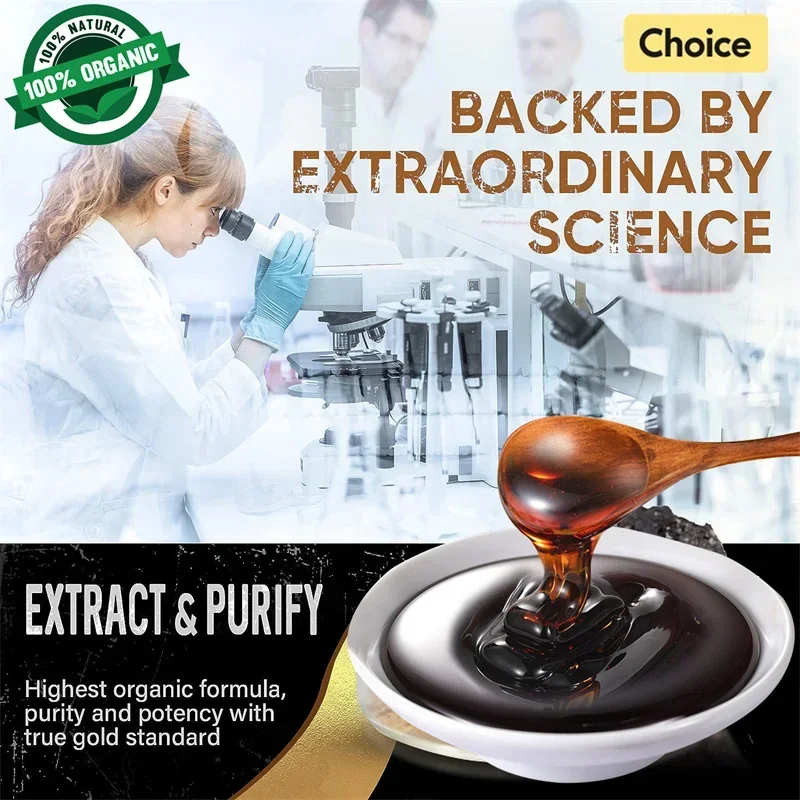 1000mg Pure Shilajit Resin Supplements shilajit resin supplements Mineral Supplements Himalaya Original with 85+ Trace Minerals Fulvic Acid for Beauty Health