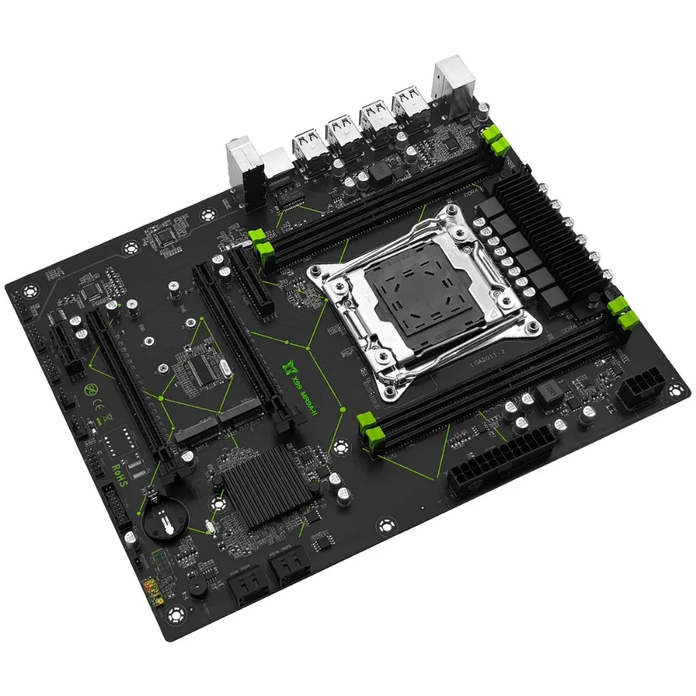MR9A-H MACHINIST X99 마더보드 지원 Xeon E5 V3 V4 CPU LGA 2011-3 프로세서 DDR4 RAM 4채널 메모리 ATX NVME M.2