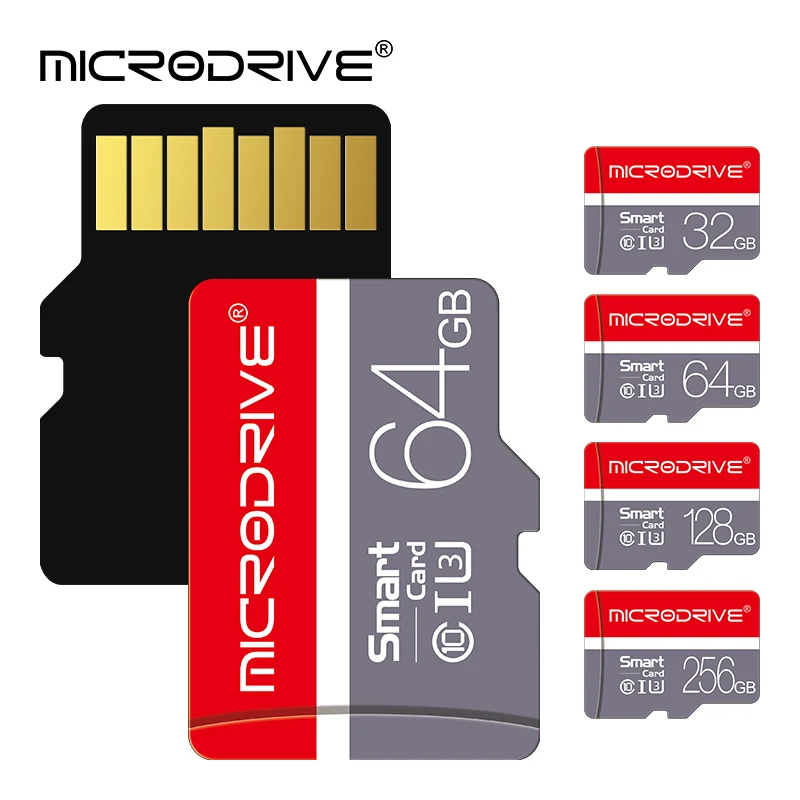 미니 SD 메모리 카드, 마이크로 TF 플래시 드라이브, SD TF 카드 리더기 포함, 클래스 10, 4GB, 8GB, 16GB, 32GB, 64GB, 128GB, 256GB, 도매