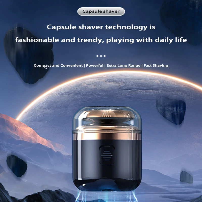 남성용 전기 면도기 코 헤어 트리머, 충전식 코 제모 면도기, 휴대용 미니 나이프, 신제품