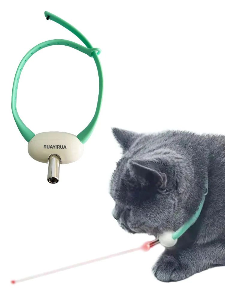 IntelligentLaserCatTeasingCollarSmartElectricUSBChargingKitten