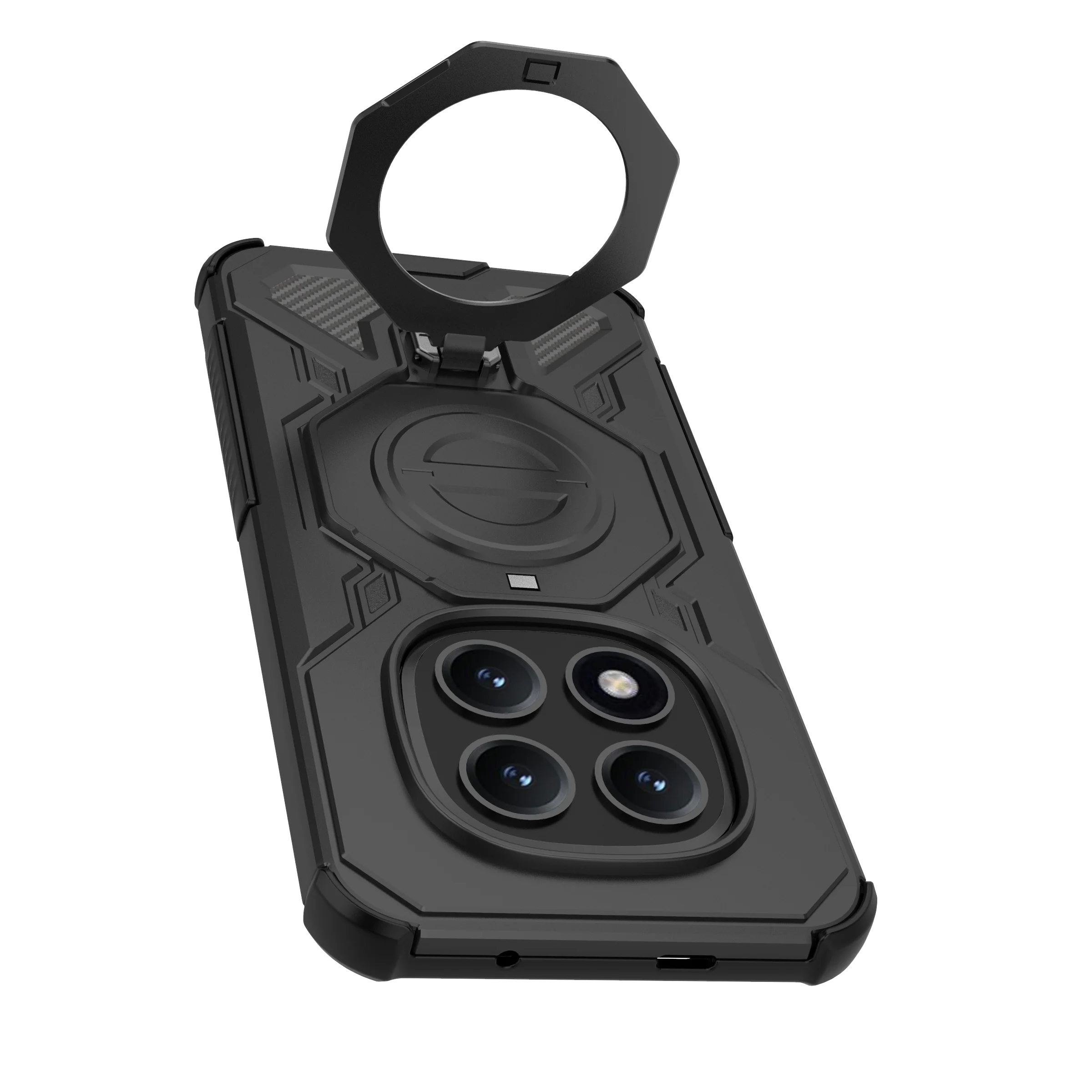 Magnetic Ring Armor Shockproof Case