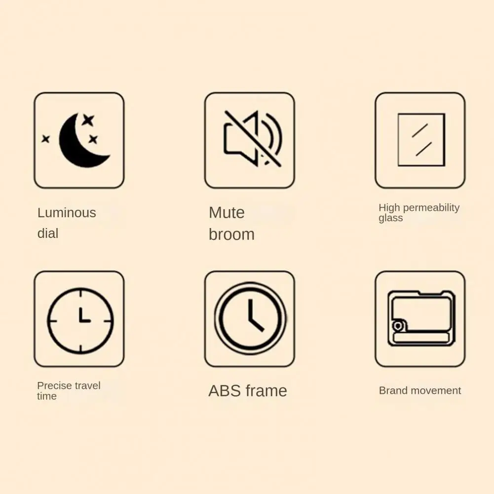 Excellent Digital Clock Long Lasting Wall Clock Big Number 30cm Wall Hanging Luminous Silent Digital Time Management