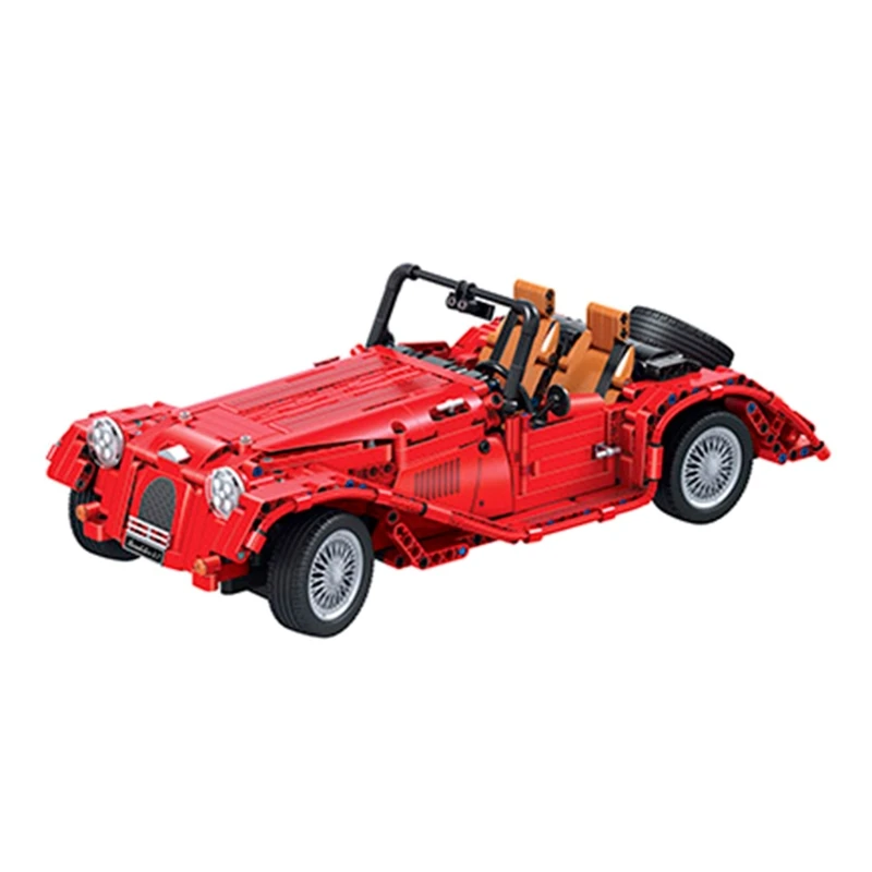

D7WF Convertible Car Motorcycle Assembly Kits High-drilled Race Vehicle Set