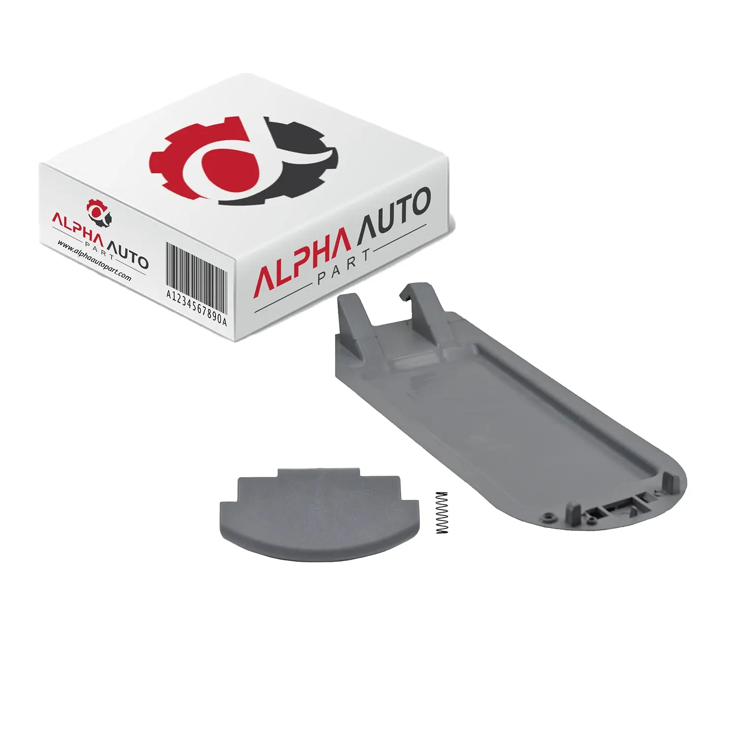 Bracciolo Inferiore Coperchio E Scrocco Per Volkswagen Transporter T5-Grey