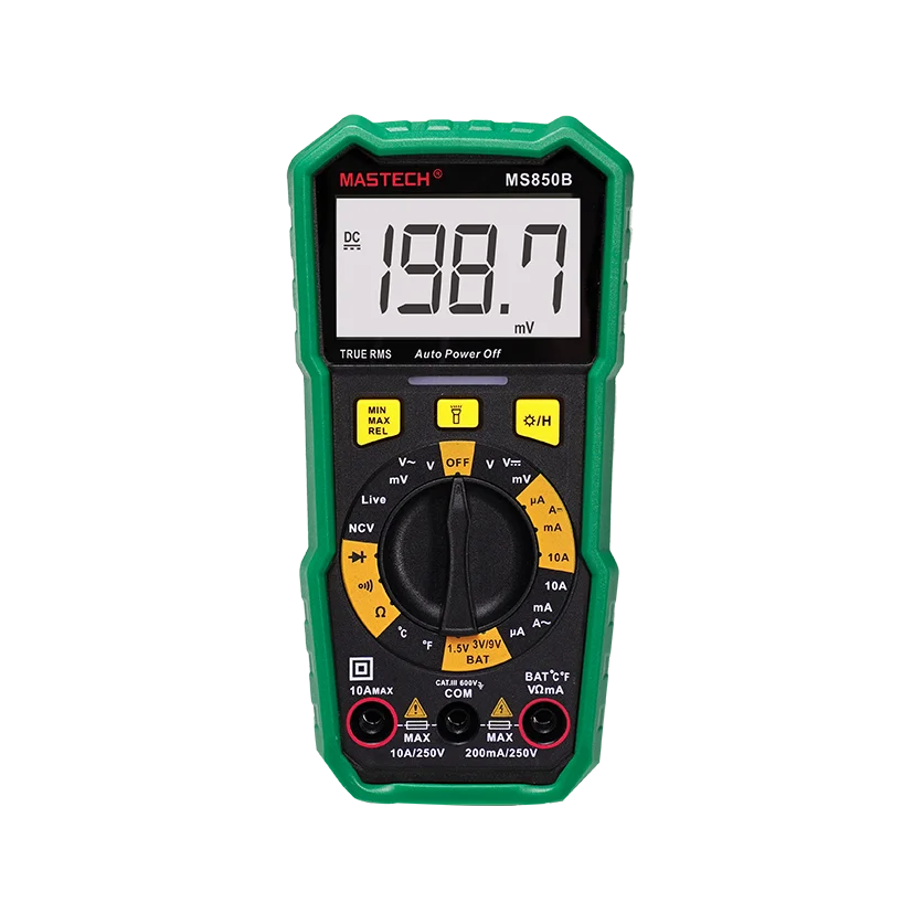 MASTECH MS850A MS850B MS830C MS830D Digital Multimeter Meter Auto AC/DC Votage Tester Ohm Current Ammeter Detector Tool True RMS digital multimeter multimeter tester