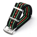 Black green orange