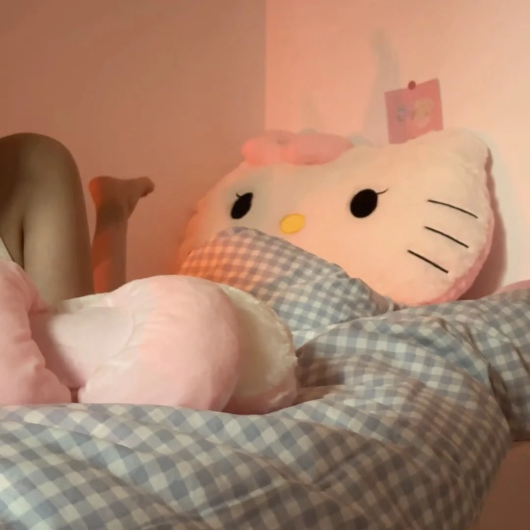 Big Size Sanrio Cuddly Hello Kitty Back Cushion Hello Kitty Pillow Sofa Bed Bay Window Home Decor Pillow Hug Plushies Xmas Gift