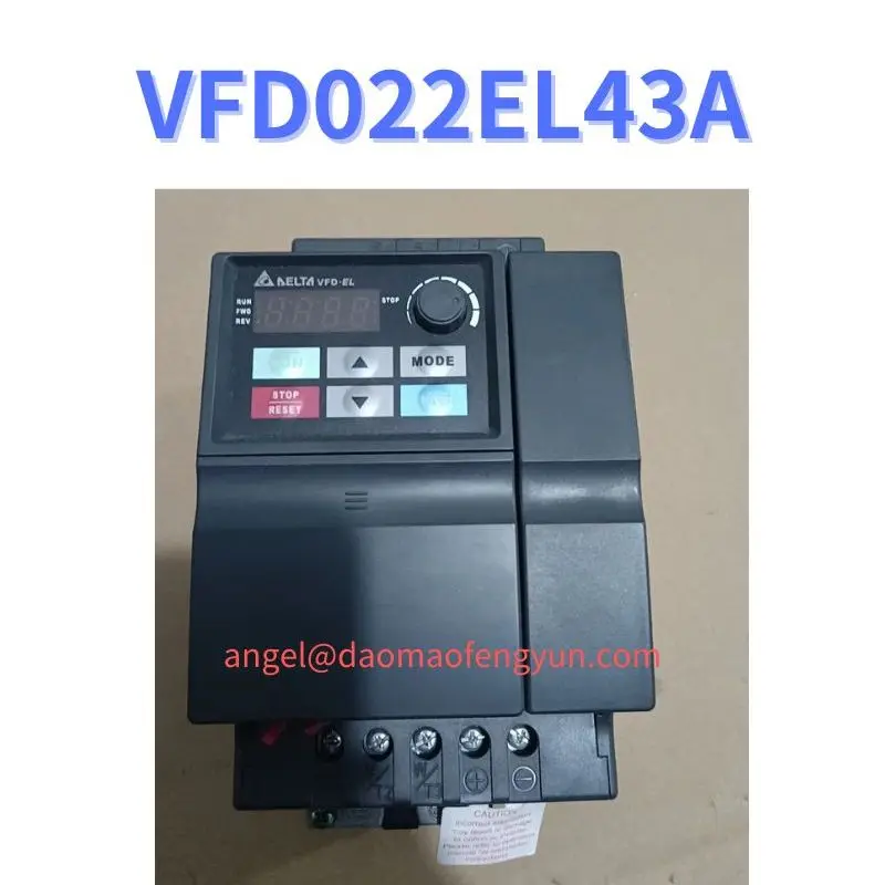 

VFD022EL43A Used inverter 2.2kW/3HP 380V operating function OK