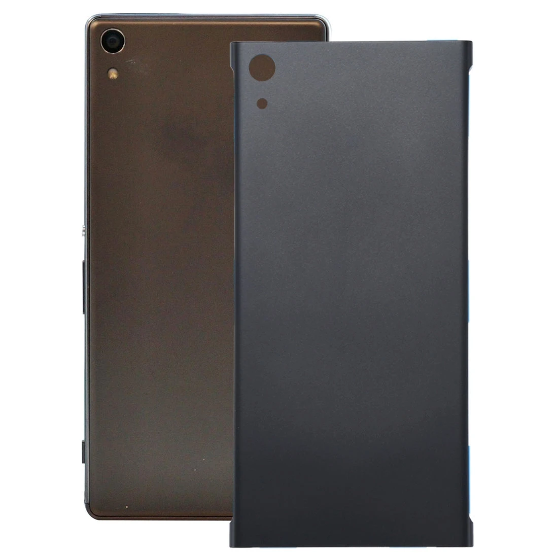 Moex Cover Sottile Per Sony Xperia XA1 - Custodia Rigida Antigraffio, Blu Scuro Metallizzato - 4