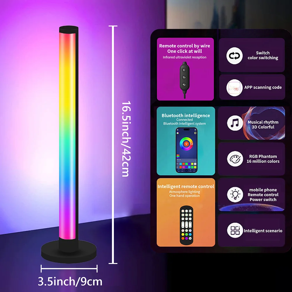 Ʈ LED Ʈ  RGB   ,  ȭ Ÿ̸, TV Ʈ, USB  ںƮ Ⱦ , 1 õ 6 鸸 