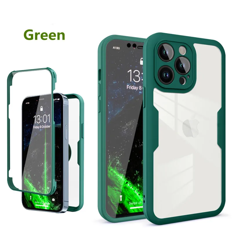 Premium 360° Full Protection Double-Sided Soft Phone Case