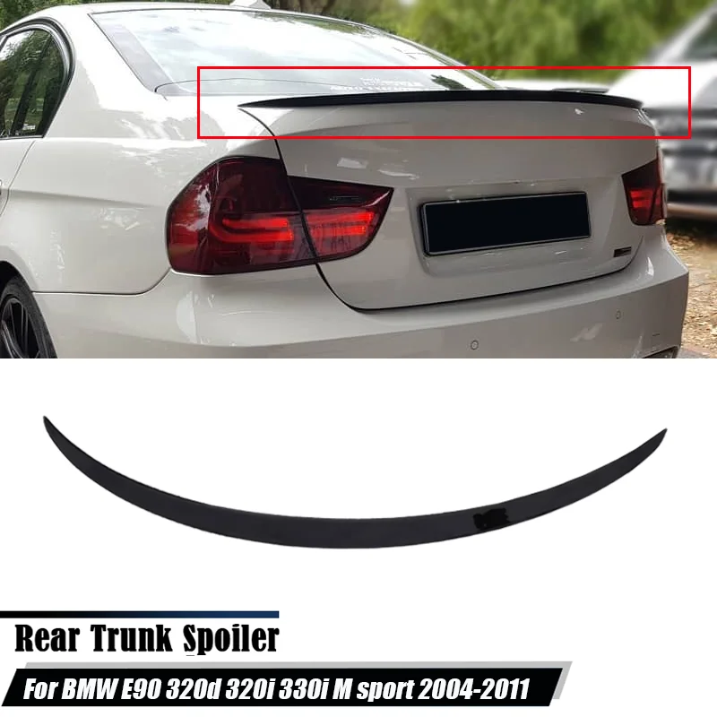 Car rear wing spoiler fits for BMW 3 Series E90 320d 320i 330i M sport 2004-2011 accessories