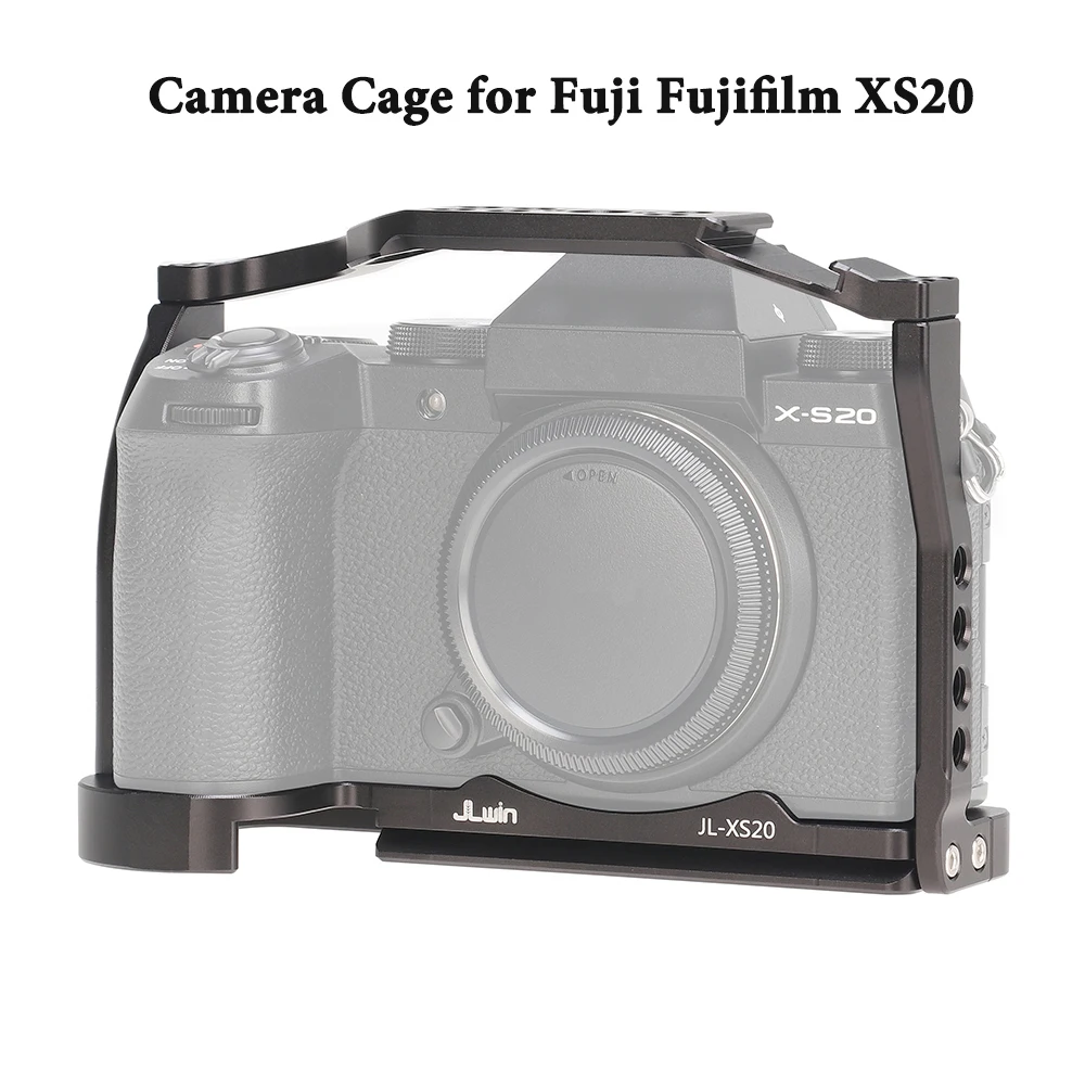 Fotga Camera Cage Per Fuji Fujifilm Xs20 Extension Frame Stabilizzatore Rig Accessori Fotografici Microfono Compatibile L Plate