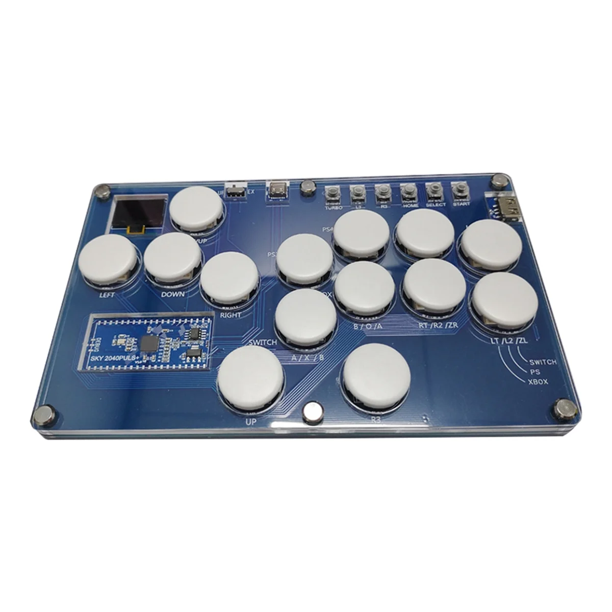 14Key Joystick Hitbox Tastiera Arcade Stick Controller Per Ps4/Ps3/Switch/Steam Arcade Hitbox Controller Fight Sticks B