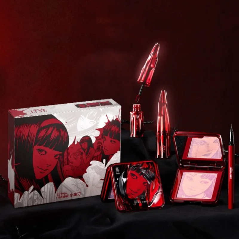 Coffret cadeau de maquillage Little Ondine, rouge à lèvres, blush, mascara, eye-liner, kit de beauté complet pour le visage, cadeau d'anniversaire parfait pour les femmes 1 Coffret cadeau de maquillage Little Ondine, rouge à lèvres, blush, mascara, eye-liner, kit de beauté complet pour le visage, cadeau d'anniversaire parfait pour les femmes 1