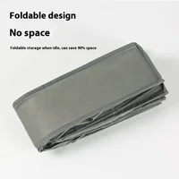 New fabric shoe box transparent shoe storage box household dormitory can be folded and divided into shoe storage boxes 2