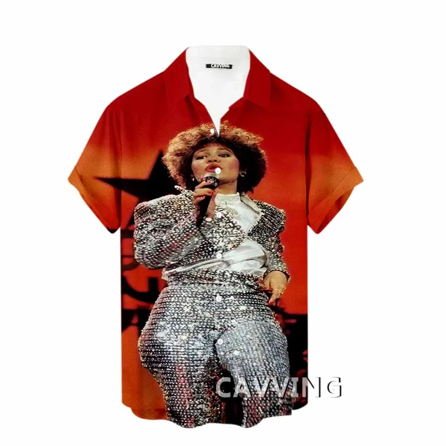 

CAVVING 3D Printed Selena Quintanilla Fashion Casual Shirts Men's /Women's Short Sleeves Loose Breathable Shirts KK1