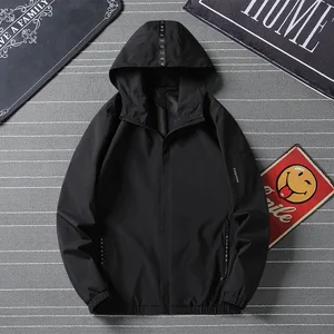 Image for Men's Windbreaker Jacket Lightweight Packable Hood 