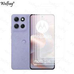 Premium Tempered Glass Screen and Lens Protector - Moto G86 5G (4 Front Glass)