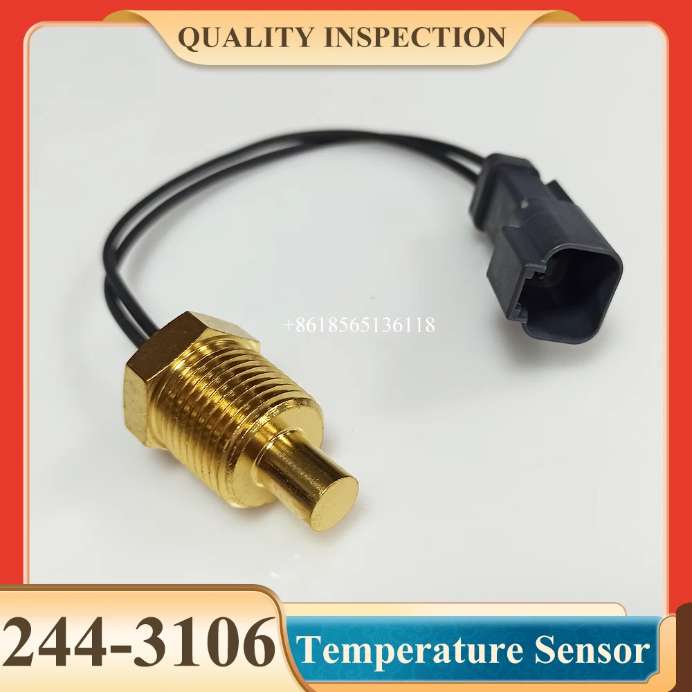 2443106 244-3106 Temperature Sensor for Caterpillar 414E 416D 416E 416F 420D 420E 420F 422E 422F 424D 428D 428E