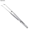 FABIYAN Stainless Steel Nail Art Nippers Tweezers Rhinestones Crystal Sequins Glitter Picking Up Cotton Cleaner Tools Manicure  1