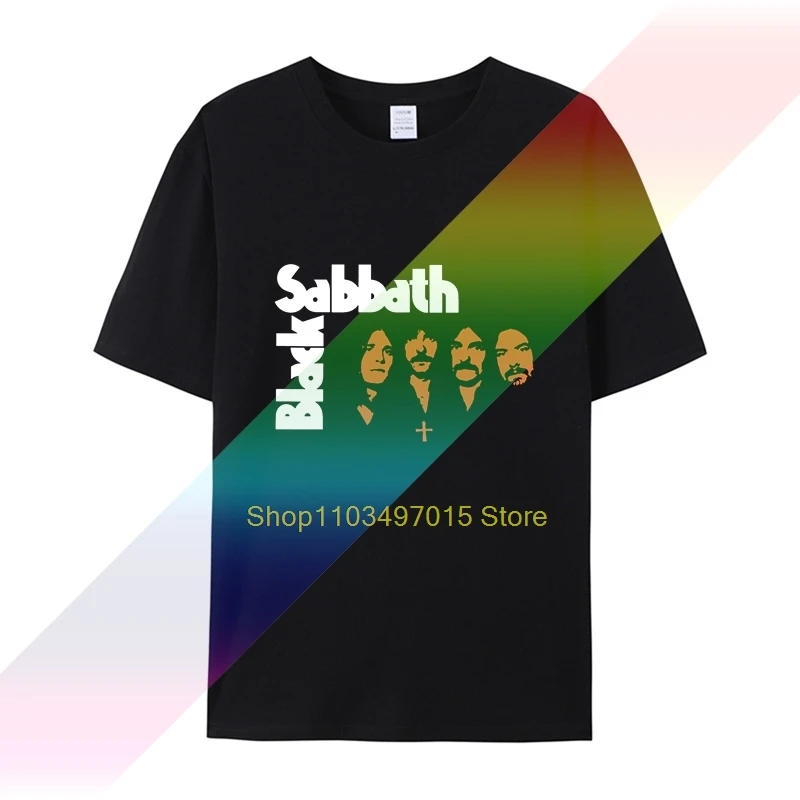 

Черная футболка с надписью Sabbath, Молодежные футболки из натурального хлопка, высококачественные футболки для взрослых, цвет дизайнерская футболка, летний день 2020, популярная футболка