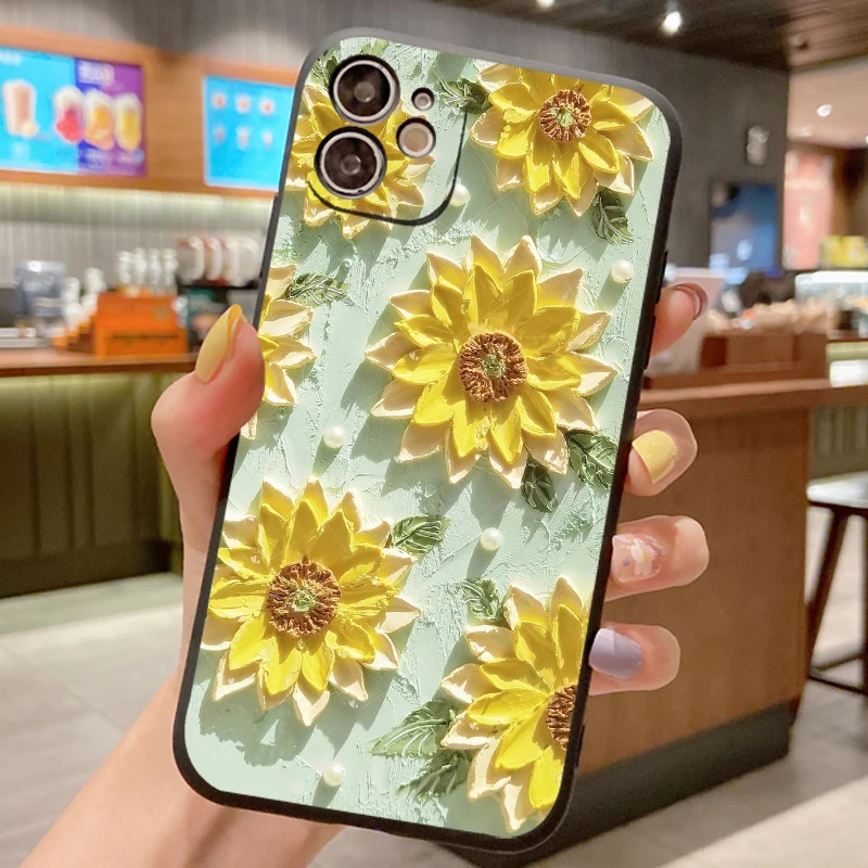  ޴ ̽, Oneplus Nord CE 3 2 Lite N20 SE N30 N300 2T CE 5G ACE 2V Pro Flower Ʈ TPU Ǹ ĸ Ŀ ̽