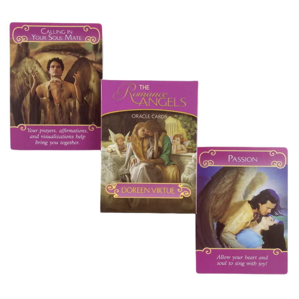 その他 The Romance Angels Oracle Cards The Romance Angels Oracle Cards Divination Deck English Vision