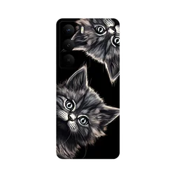 Cute Cat Soft TPU Protective Phone Case - Silicone Bumper Cover for Realme 14X 5G (12)