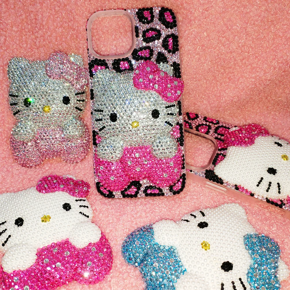 Iphone Case Phone Case Chain Phone Case Rhinestone Bling Crystal Phone Case Chain For iPhone 16 12 13 14 15Pro Max X Xs XR 7 8 Plus SE 2 3 10 Transparent Bumper Cover