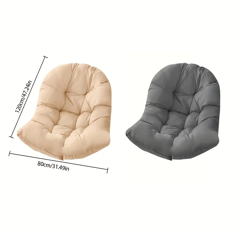 Cushion for a Hanging Basket Chair, Ideal for Relaxing in a Balcony Or Living Room - Cushion Sold Separately.