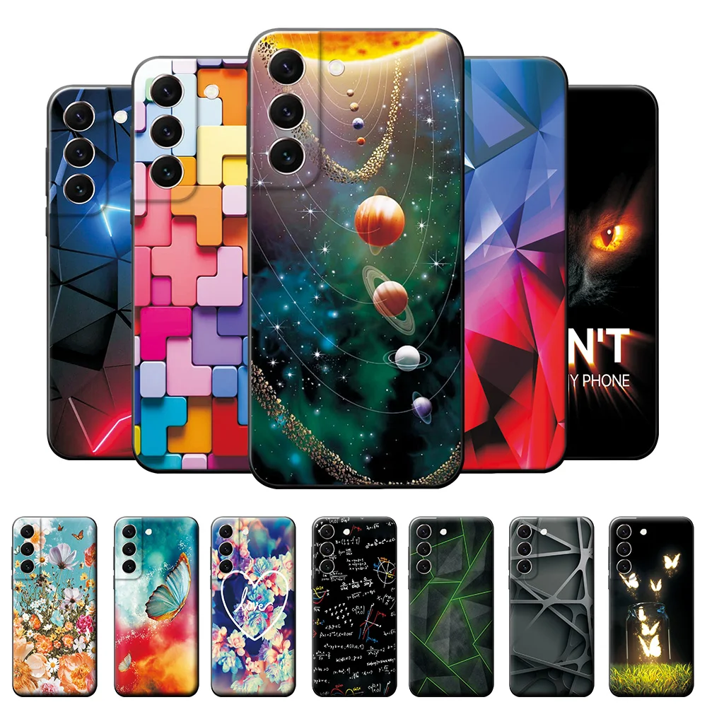 Custodia Per Samsung Galaxy S22 Plus Custodia 6.6 "Cover Posteriore Per Samsung S22 + 5G Custodia Paraurti In Silicone Per Samsung S22 Plus S906B