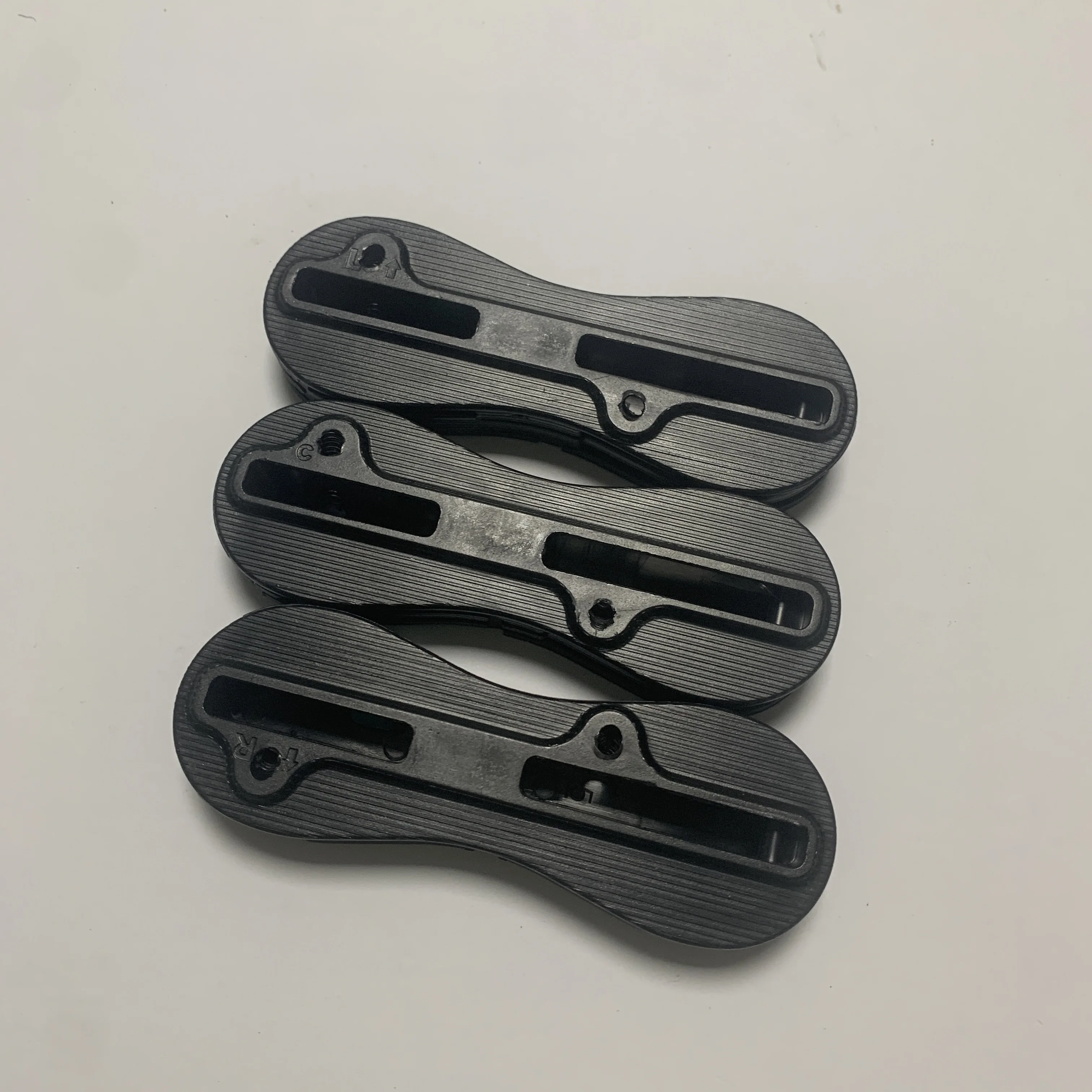 RISECE FCS II Fin Boxes Twin Tab 2 Fin Plug 5 Degree Surfboard Box 3PCS/SET (5+0+5 Degree)